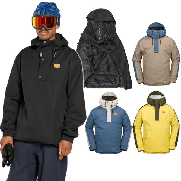 楽天市場】24-25 VOLCOM/ボルコム LONGO 20K pullover 着用説明動画