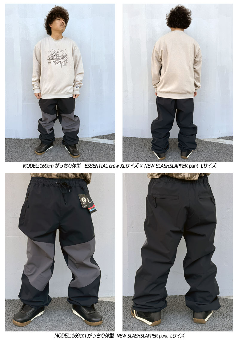 楽天市場】24-25 VOLCOM/ボルコム NEW SLASHSLAPPER pant 着用説明動画