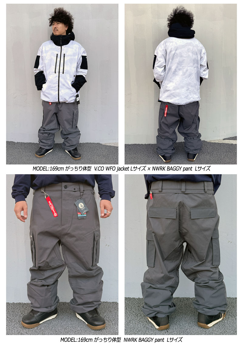 楽天市場】24-25 VOLCOM/ボルコム NWRK BAGGY pant 着用説明動画