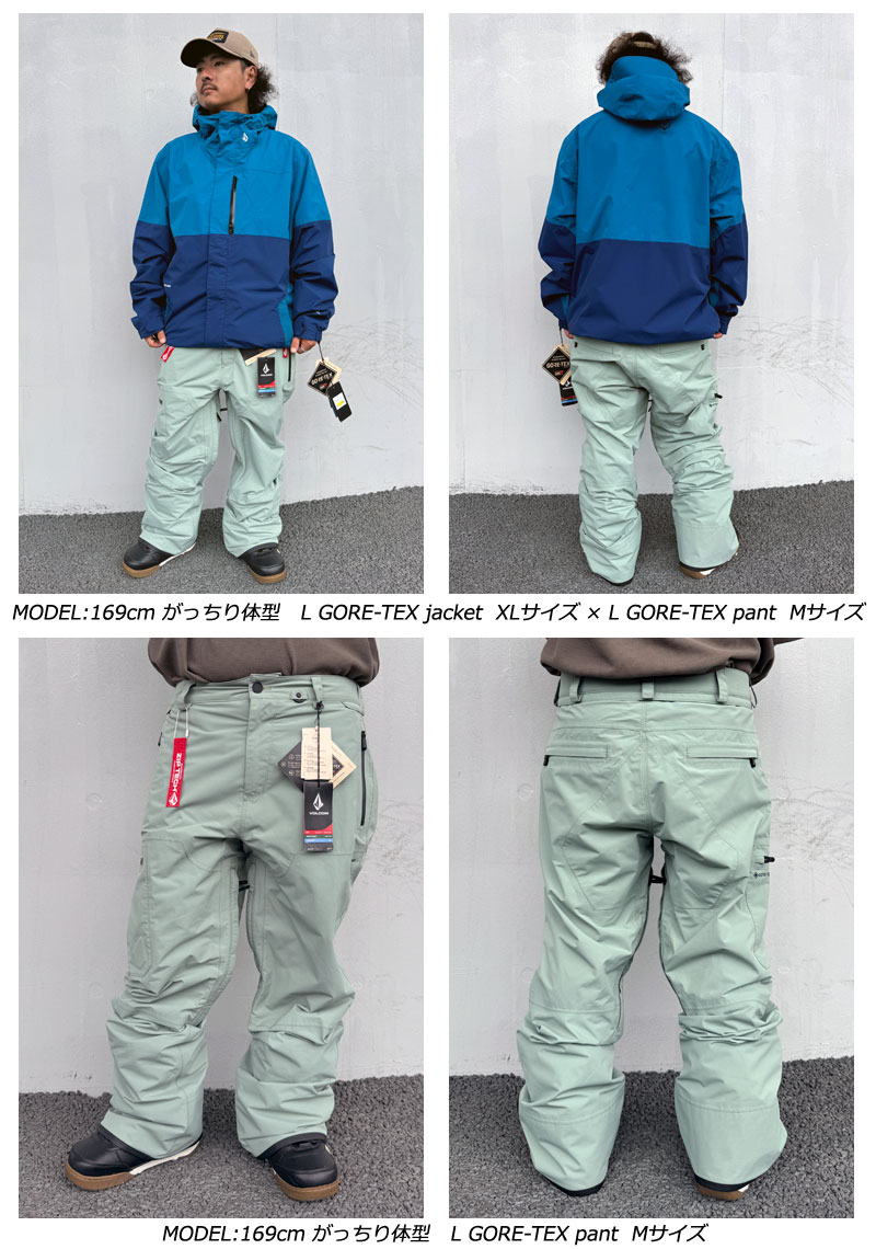 楽天市場】24-25 VOLCOM/ボルコム L GORE-TEX pant 着用説明動画