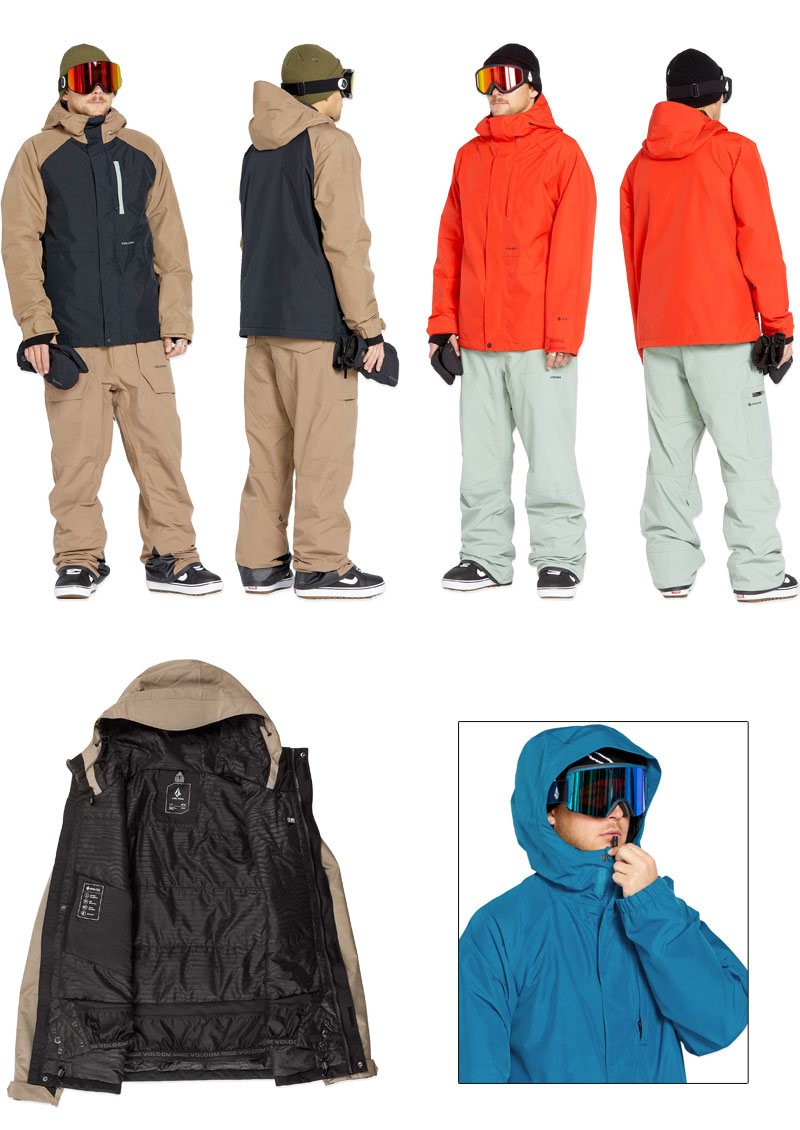 楽天市場】24-25 VOLCOM/ボルコム DUA INS GORE-TEX jacket 着用説明