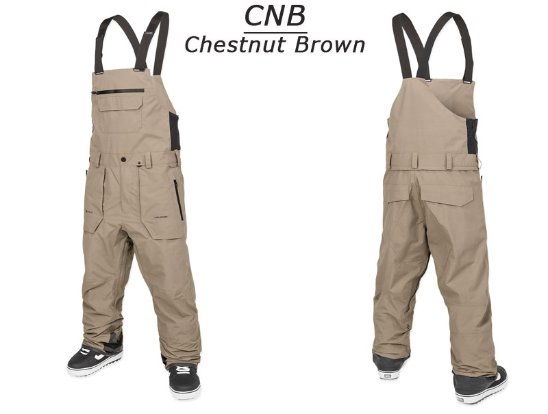 楽天市場】24-25 VOLCOM/ボルコム RAIN GORE-TEX BIB overall 着用説明