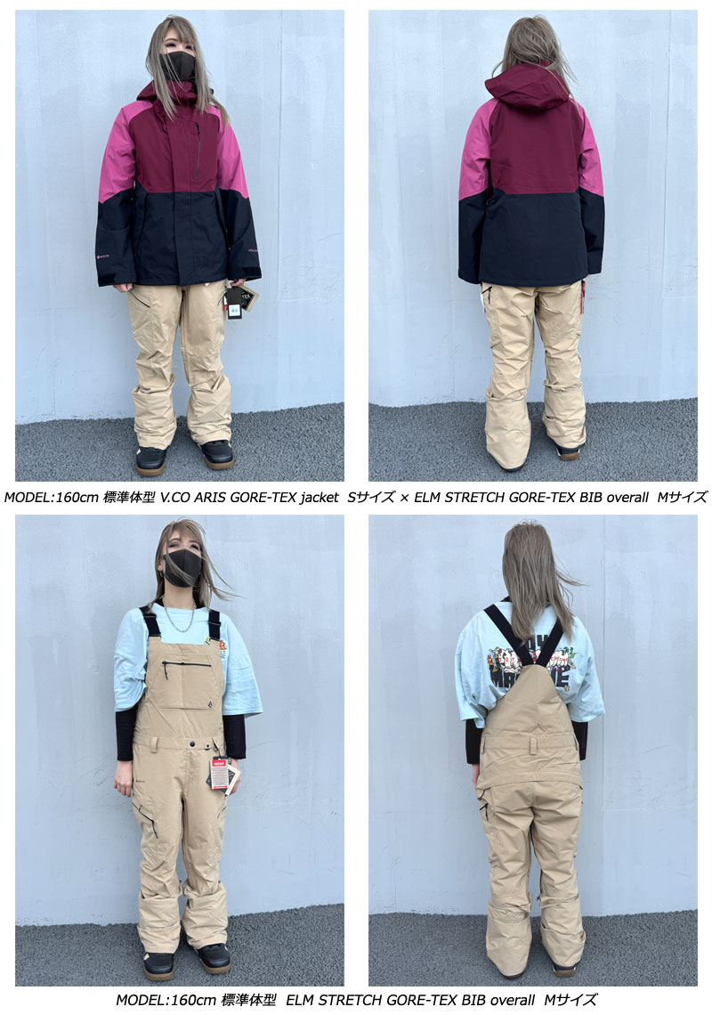 楽天市場】24-25 VOLCOM/ボルコム ELM STRETCH GORE-TEX BIB overall