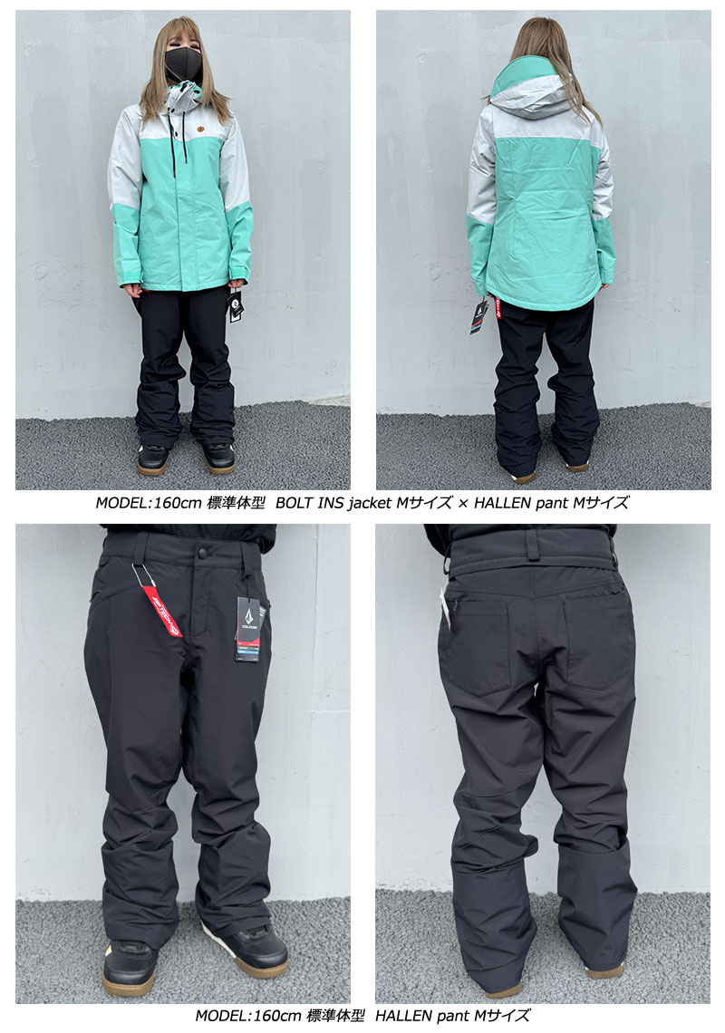 楽天市場】24-25 VOLCOM/ボルコム HALLEN pant レディース 防水パンツ