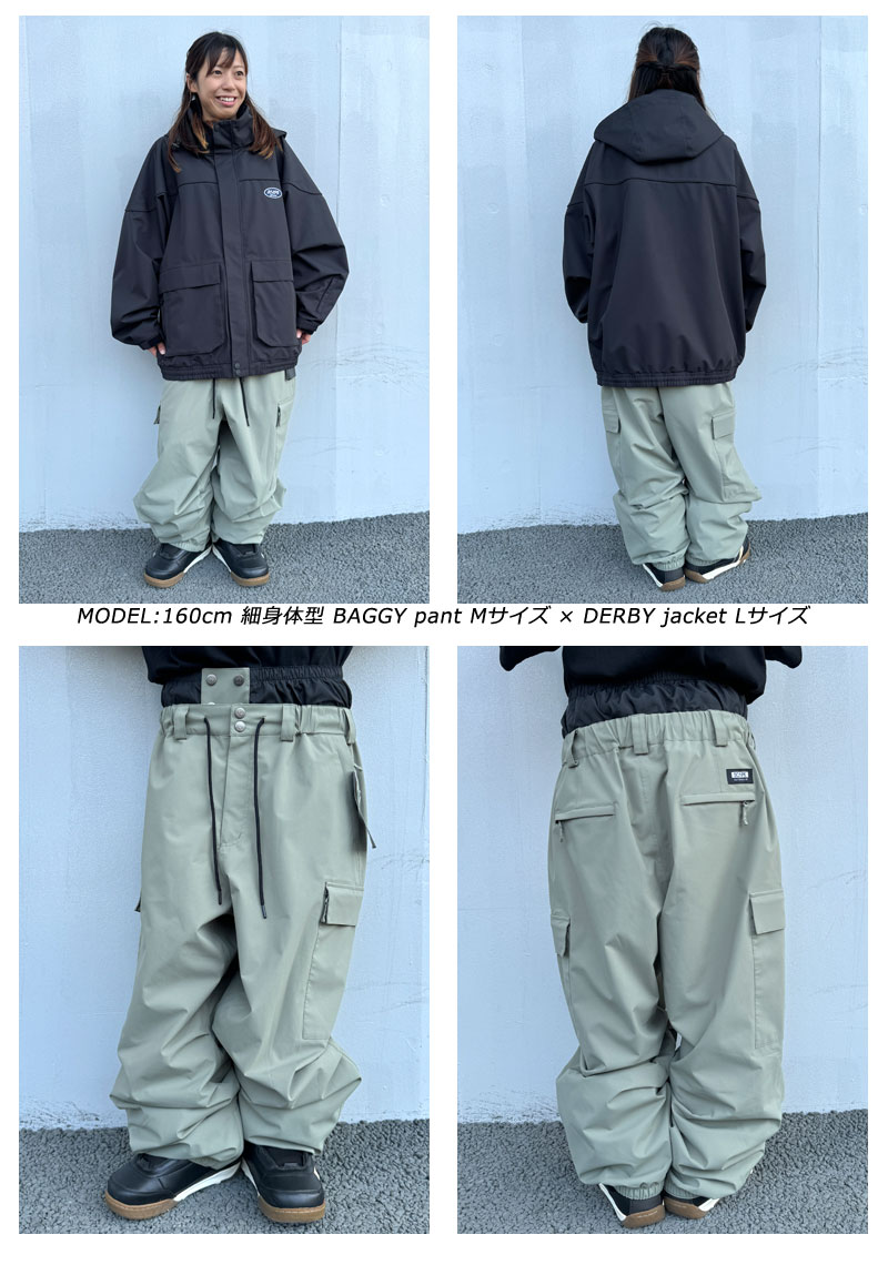 楽天市場】24-25 SCAPE/エスケープ BAGGY pant メンズ レディース 防水
