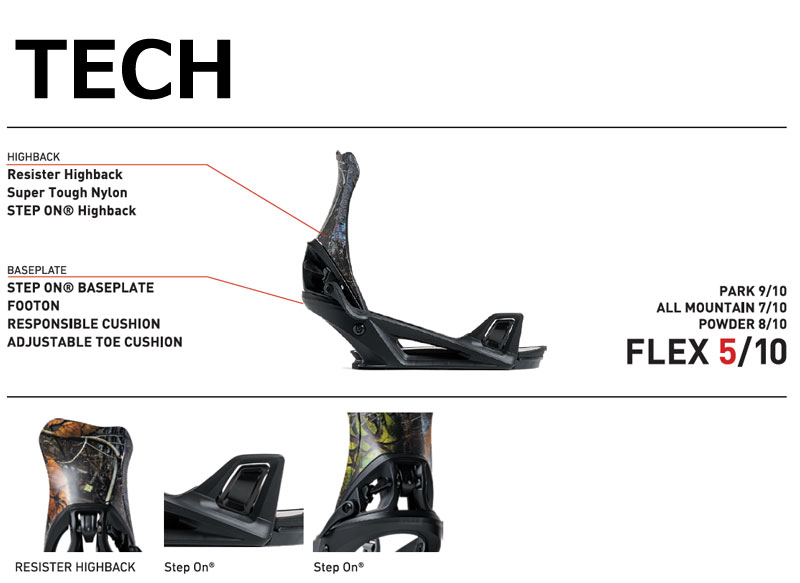 楽天市場】25-26 FLUX/フラックス DS STEP ON ディーエスステップオン