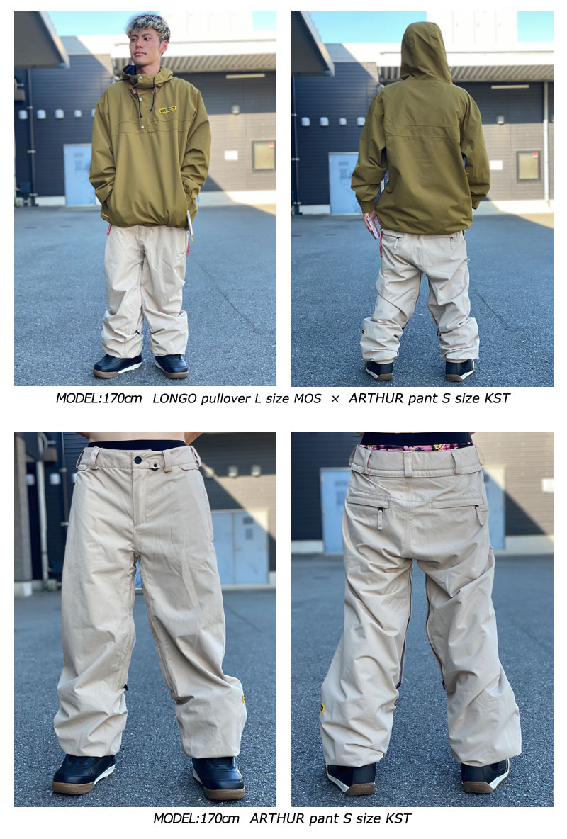 楽天市場】23-24 VOLCOM/ボルコム ARTHUR pant メンズ レディース 防水