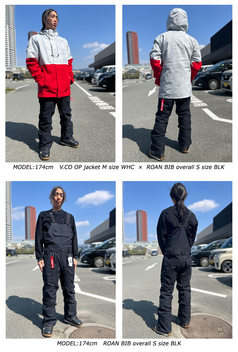 楽天市場】23-24 VOLCOM/ボルコム ROAN BIB overall メンズ レディース
