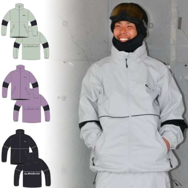楽天市場】23-24 QUIKSILVER/クイックシルバー QUIK SLASH JACKET