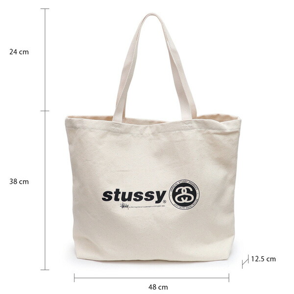 楽天市場】ステューシー【STUSSY】134221 Italic Link Tote Bag トート