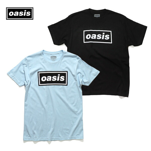 楽天市場】オアシス【OASIS】BOX LOGO TEE Tシャツ 半袖 ロックT