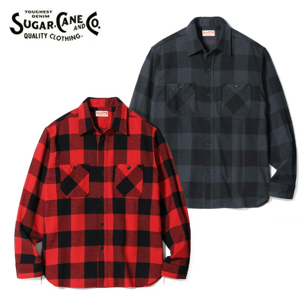 楽天市場】シュガーケーン【SUGAR CANE】SC29557 TWILL CHECK WORK