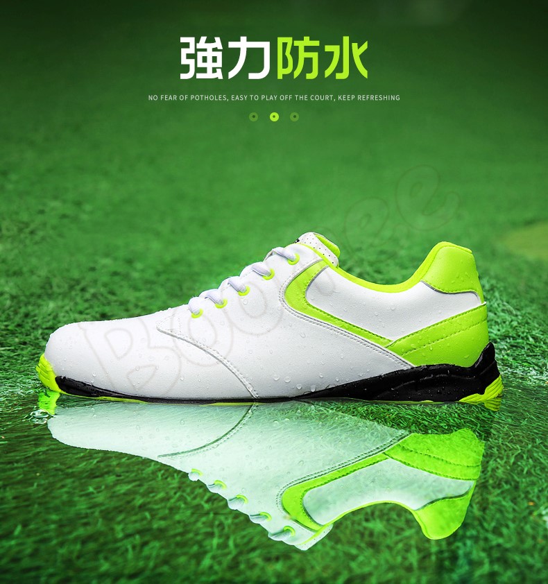 楽天市場】ゴルフシューズ スパイクレス 軽量 強力防水 メンズ ゴルフ