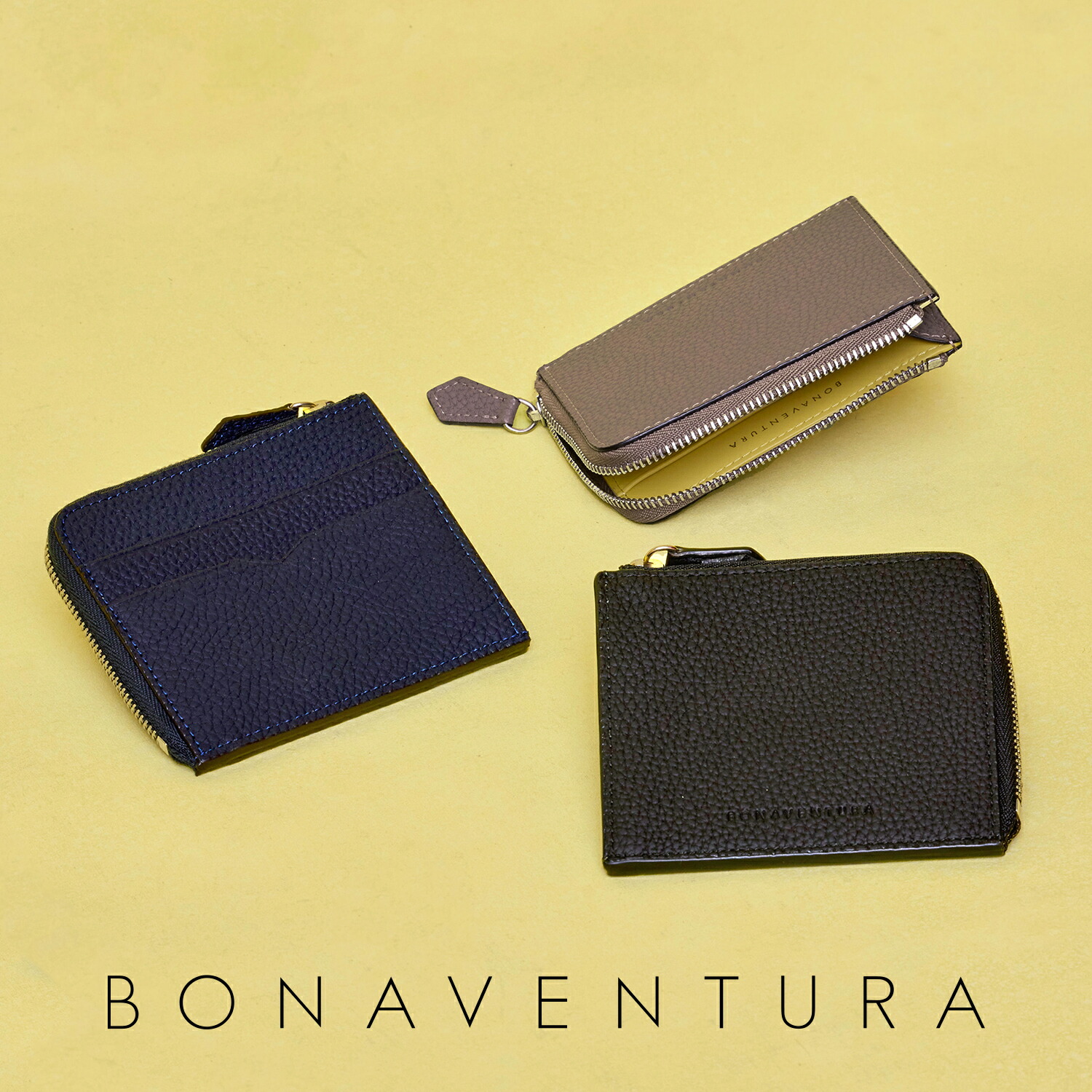 楽天市場】【公式】L字ジップ ウォレット シュリンクレザー 薄い財布