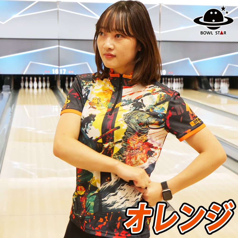楽天市場】【送料無料】ボウルスターウェアサムライボウリングウェア