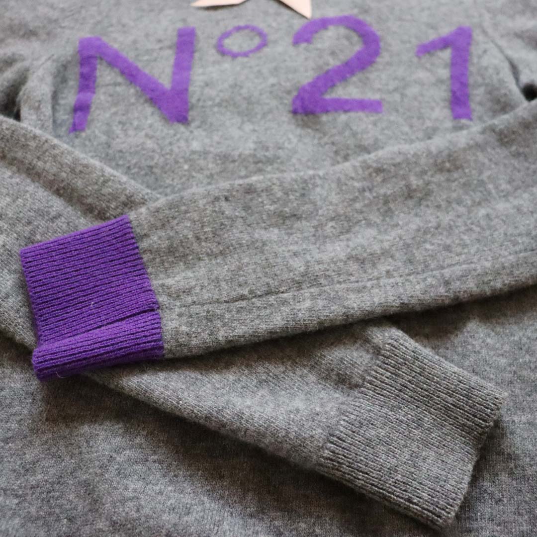 楽天市場】N°21 ヌメロ ヴェントゥーノ ロゴ 長袖 ニット セーター