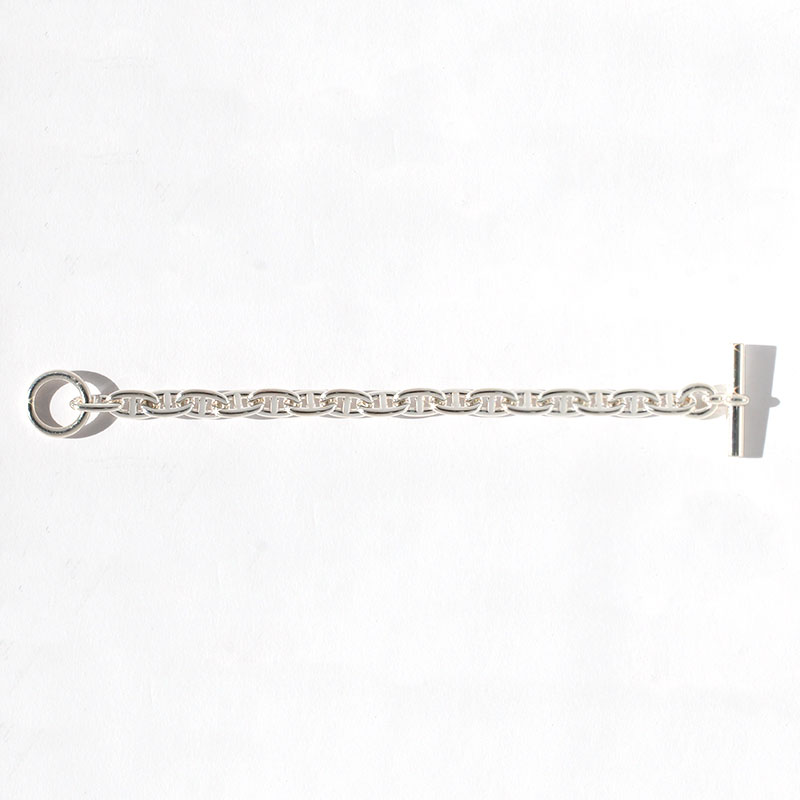 楽天市場】エルメス HERMES ブレスレット シェーヌダンクル MM 17コマ