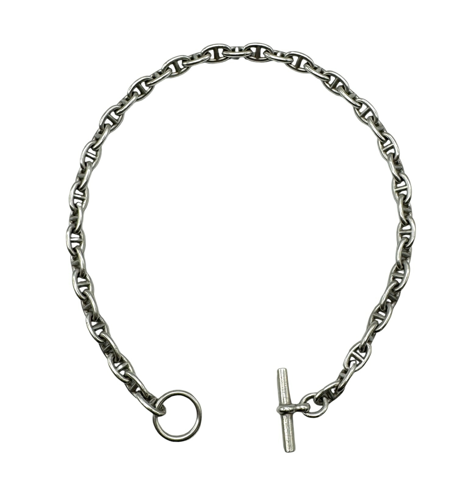 楽天市場】【美品】HERMES エルメス シェーヌダンクル PM ネックレス