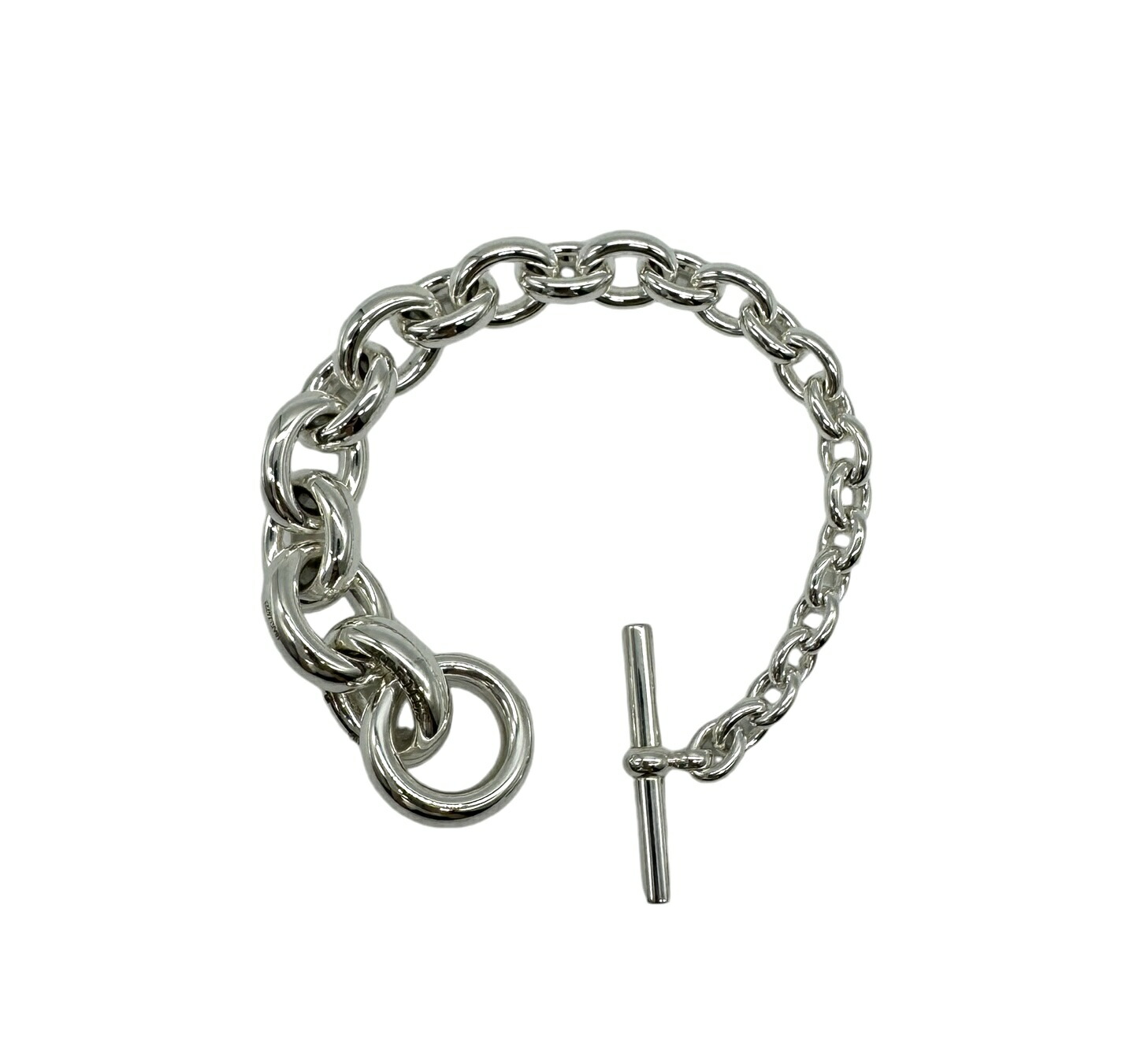 楽天市場】【美品】HERMES エルメス クレッシェンド ブレスレット