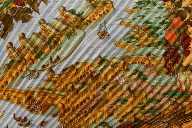 楽天市場】エルメス スカーフ/プリーツカレ HERMES 大判 ショール