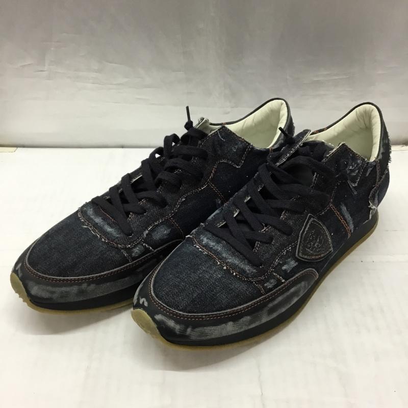 楽天市場】フィリップモデル（カラーブルー）（スニーカー｜メンズ靴