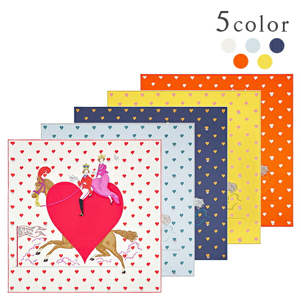 楽天市場】エルメス スカーフ カレ 70 ティータイム ハート ブルー