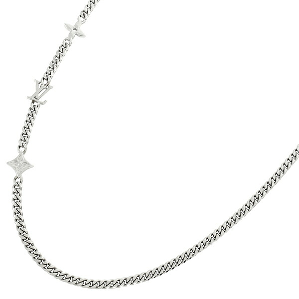 楽天市場】【新品】 ルイヴィトン ネックレス モノグラム ロウ メタル