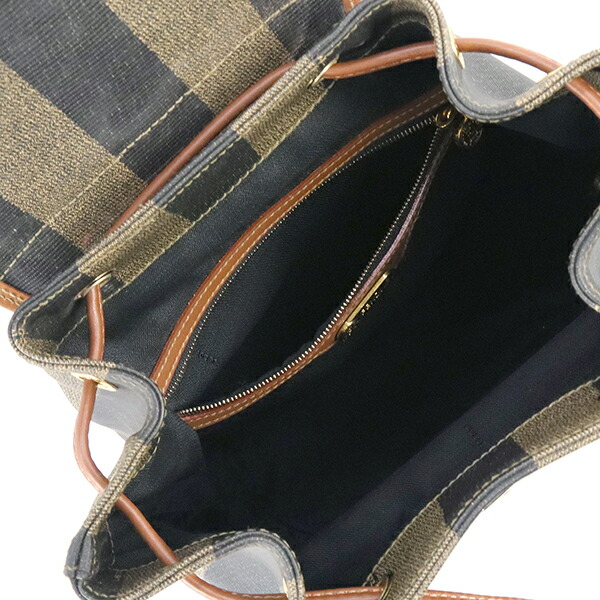 楽天市場】【ヴィンテージ】 フェンディ リュックサック ペカン FFロゴ