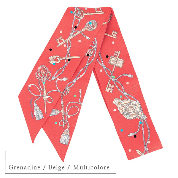 楽天市場】エルメス ツイリー スカーフ レクレアポア Les Cles a Pois