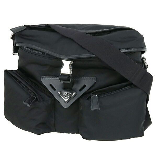 楽天市場】【超美品】 プラダ ショルダーバッグ リナイロン レザー