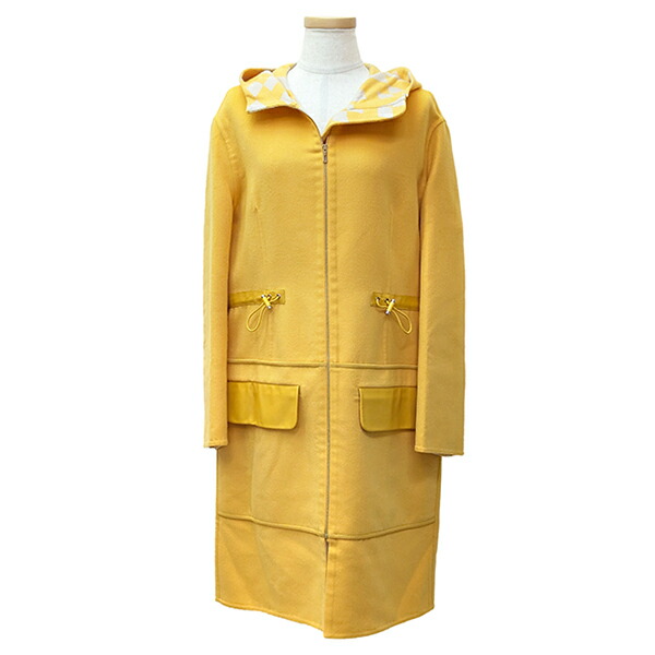 お値下げしました！HERMES エルメス ラムレザー コート 36 ロング