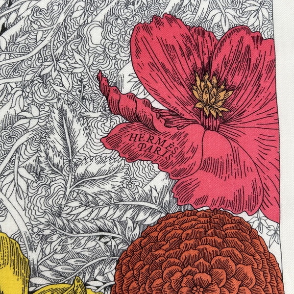 楽天市場】【美品】 エルメス ショール カレ ジェアン 140 自然回帰