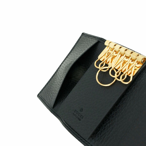 楽天市場】【新品】 グッチ キーケース 6連 GGマーモント ダブルG