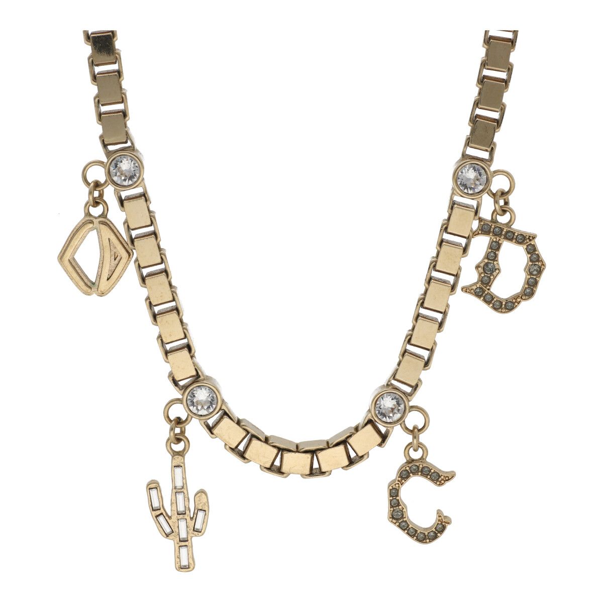 楽天市場】【中古】Dior ディオール × Catus Jack Necklace 