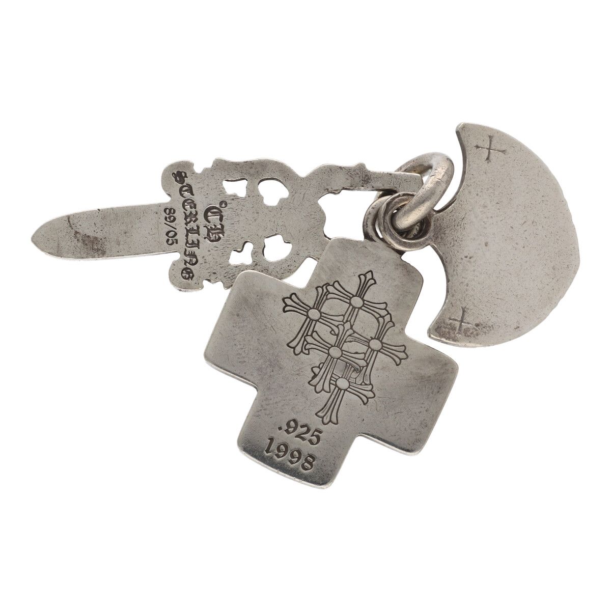 楽天市場】【中古】 CHROME HEARTS クロムハーツ 3トリンケッツ SV925