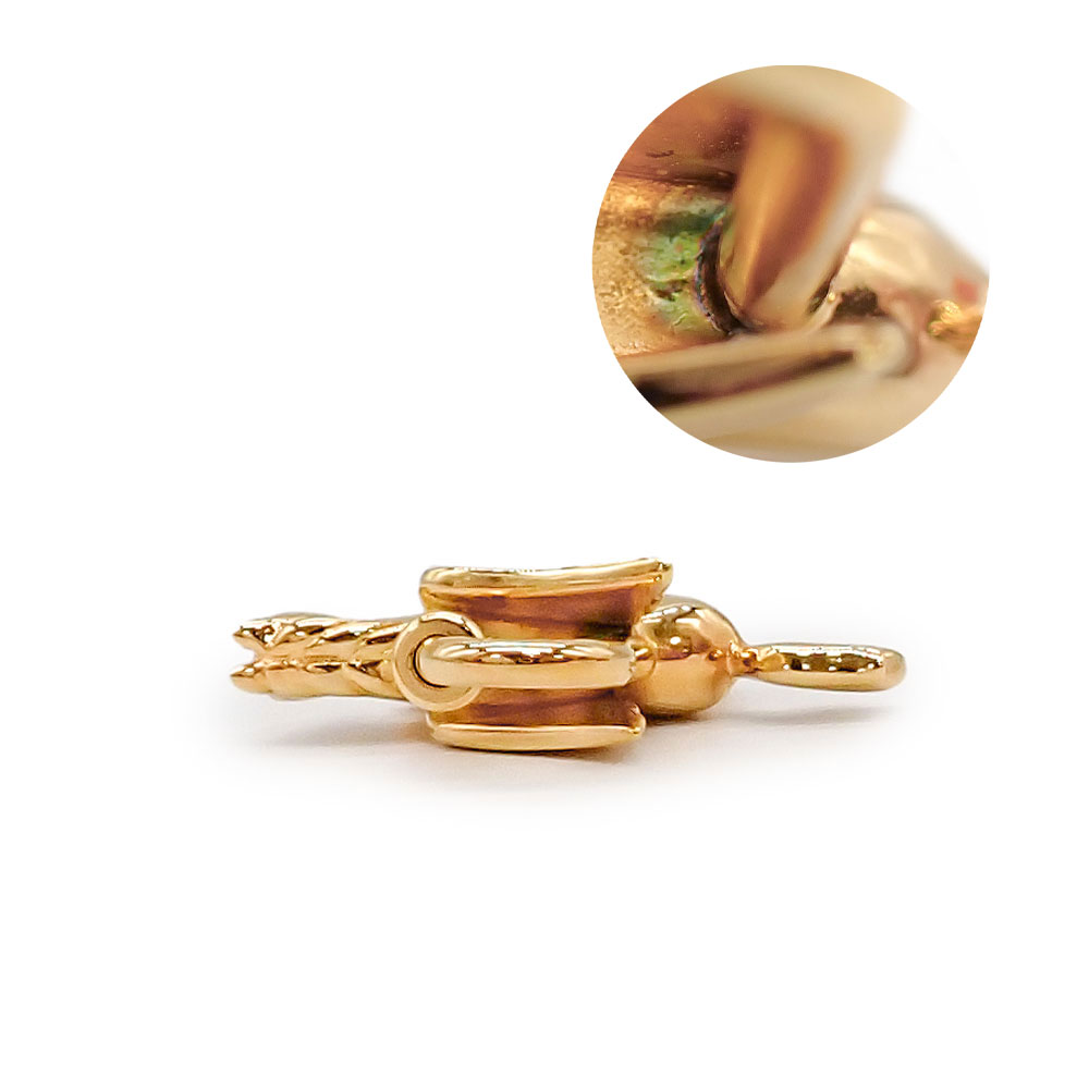 楽天市場】未使用品 HERMES エルメス ペガサス カデナ チャーム 1993年