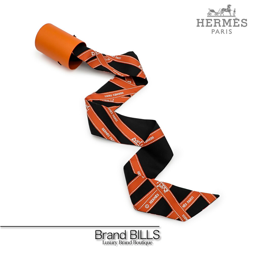 楽天市場】未使用品 HERMES エルメス ツイリー ボルデュック柄