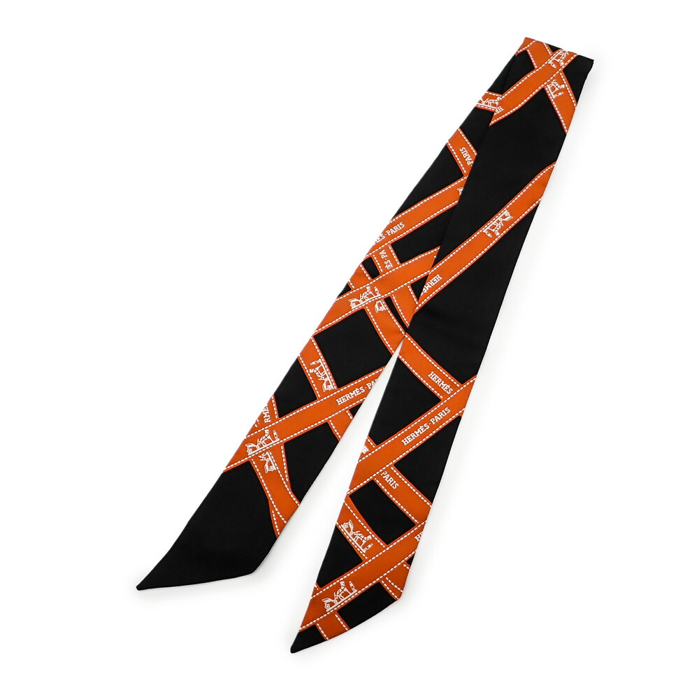 楽天市場】未使用品 HERMES エルメス ツイリー ボルデュック柄