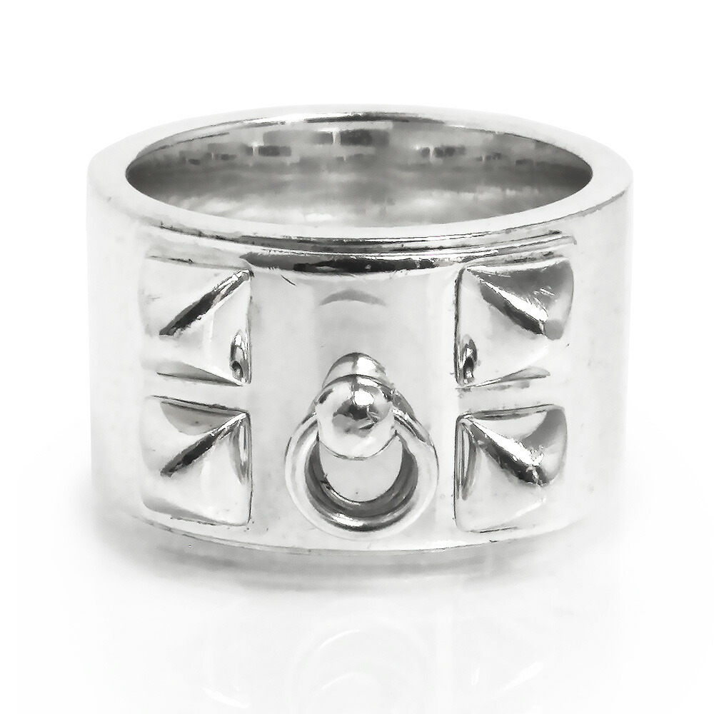 楽天市場】【中古】エルメス HERMES コリエ ド シアン GM リング 指輪