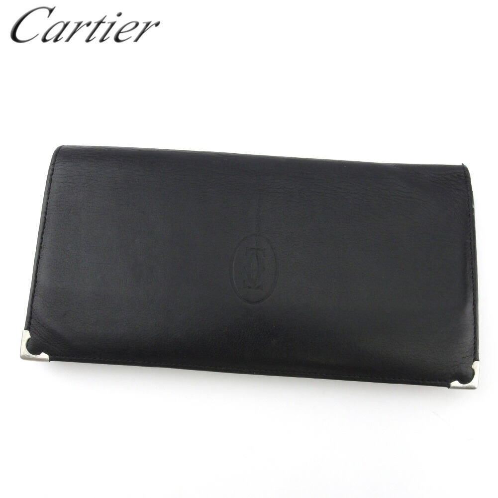 楽天市場】カルティエ ブラック 長財布の通販
