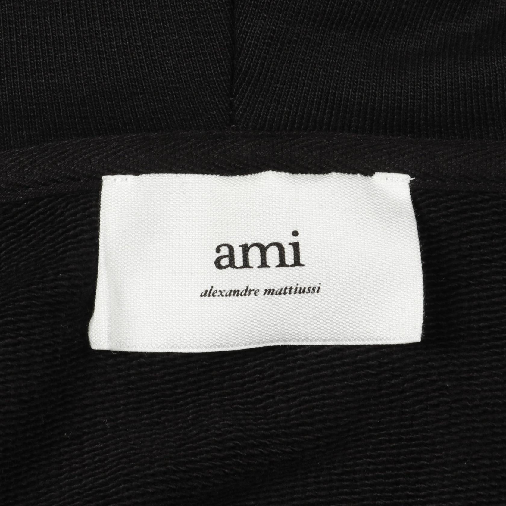 楽天市場】アミ AMI ハートロゴ 刺繍 ジップアップ パーカー 衣料品