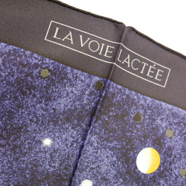 楽天市場】【中古】HERMES エルメス カレ90 LA VOIE LACTEE 天の川