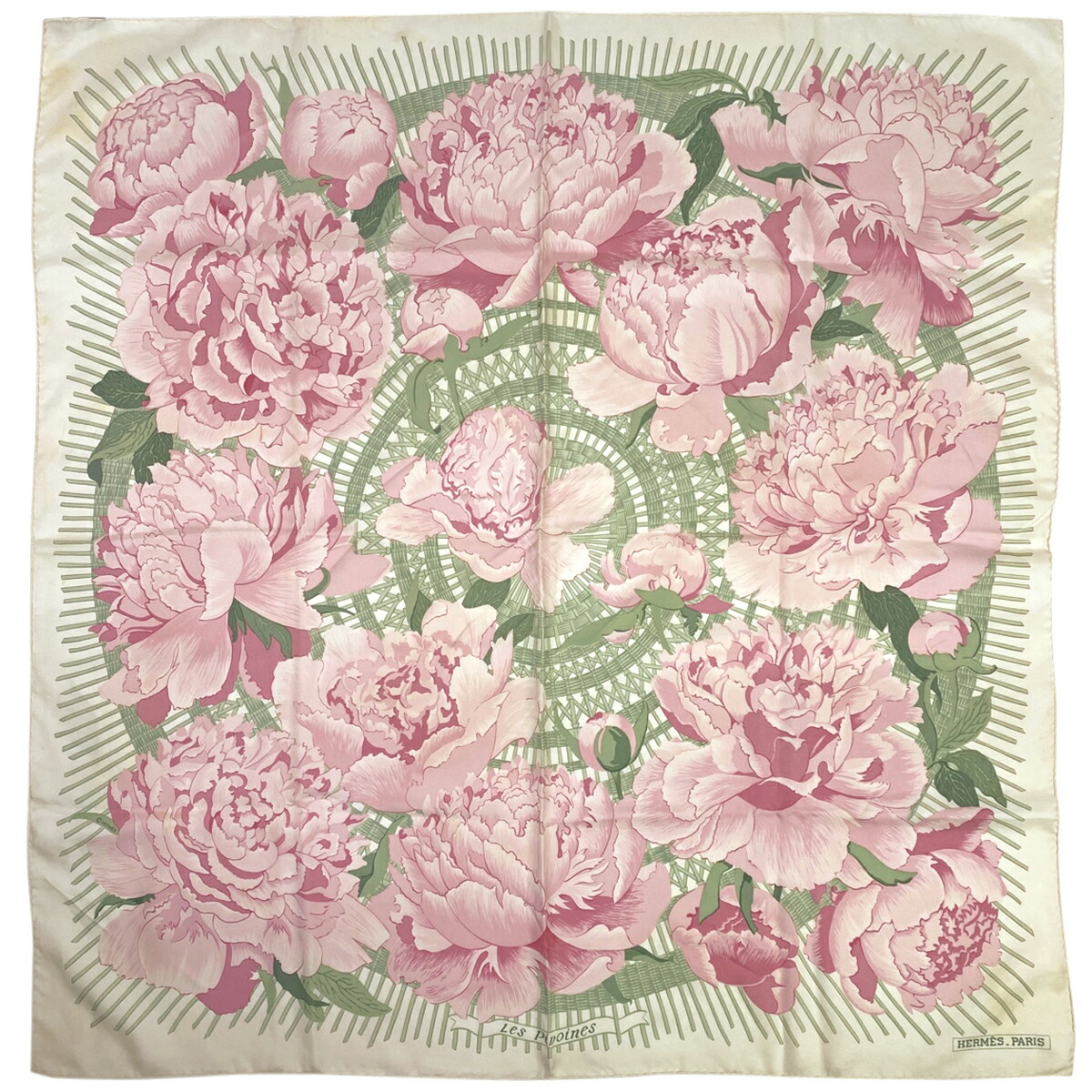 楽天市場】【ラッピング可】【ジャンク品】エルメス HERMES カレ90 Les