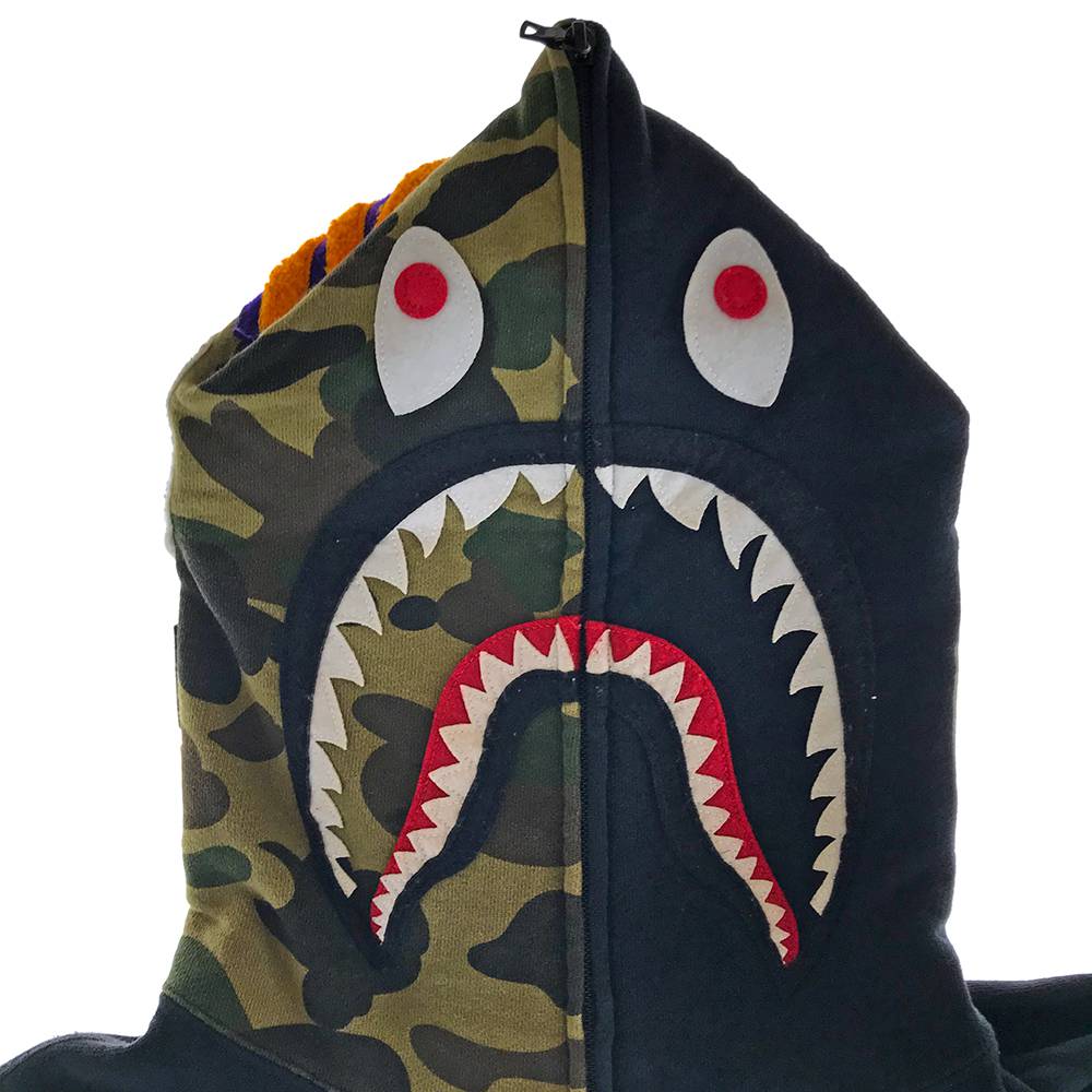 楽天市場】A BATHING APE アベイシングエイプ SHARK FULL ZIP HOODIE
