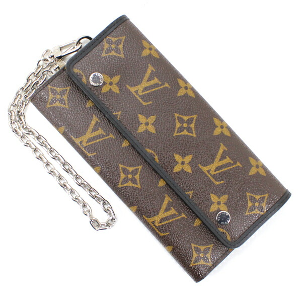 楽天市場】ルイヴィトン 長財布 三つ折り メンズ モノグラムマカサー