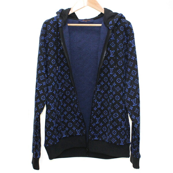 楽天市場】ルイヴィトン ジップ パーカー モノグラム ジャガード LV柄