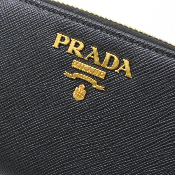 楽天市場】プラダ 小銭入れ コインケース ラウンドファスナー 黒