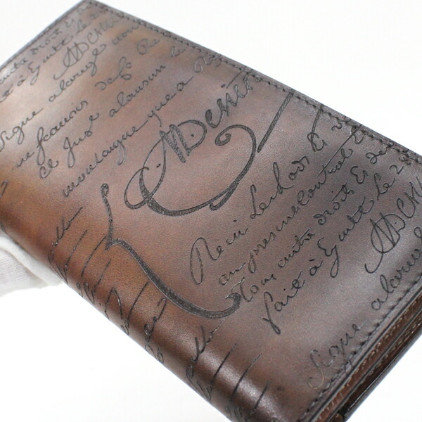 楽天市場】ベルルッティ 二つ折り長財布 札入れ 長札入れ セコイヤ