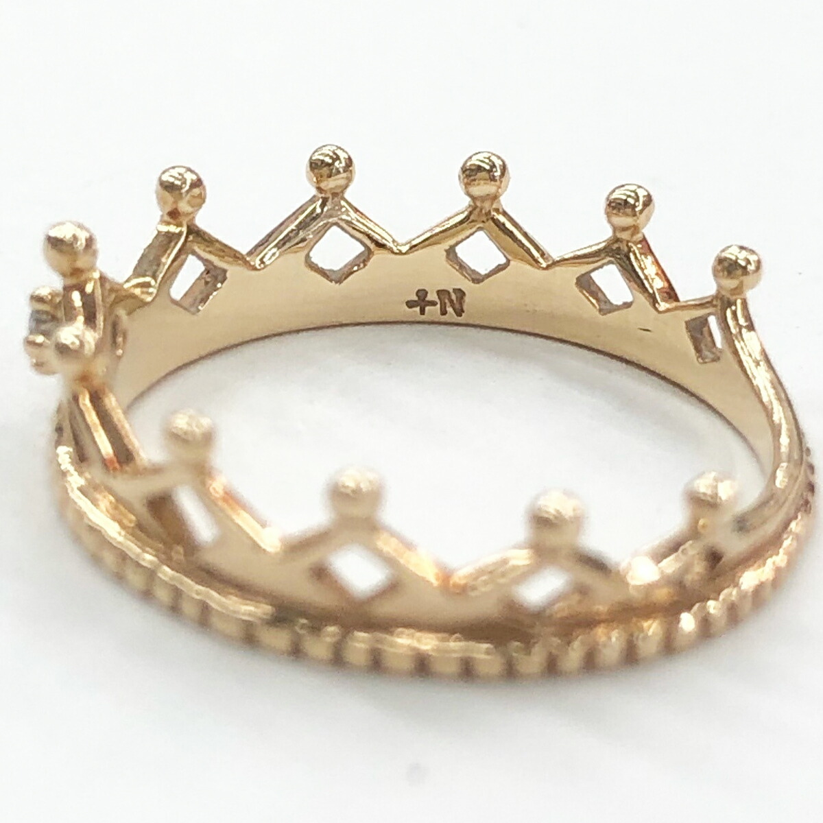 楽天市場】【中古】 ノジェス ピンキーリング クラウン K10 1P