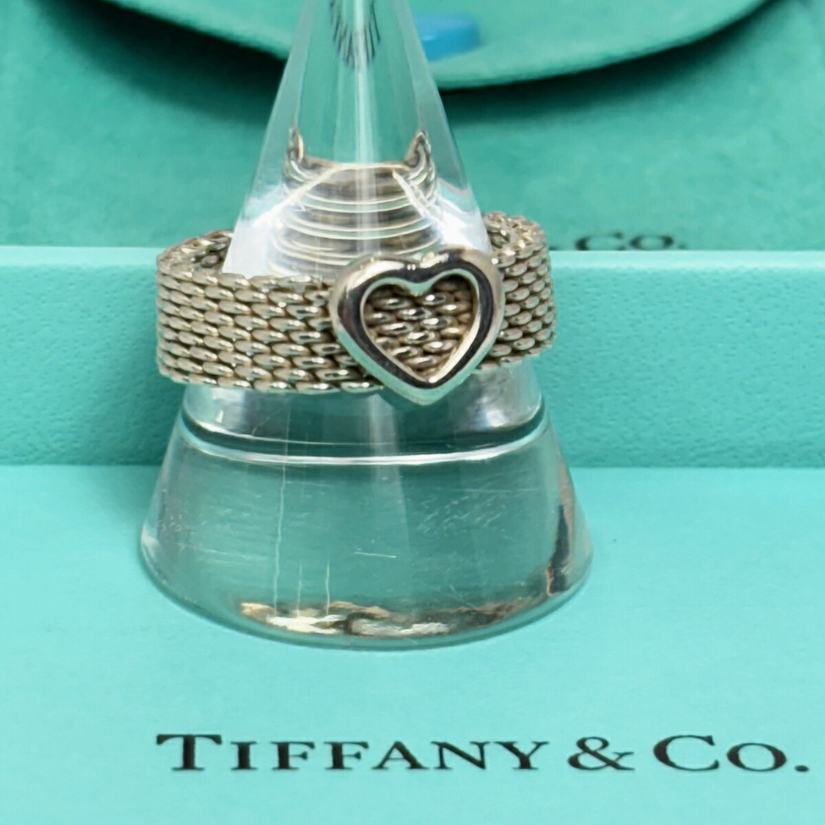 楽天市場】【中古】 ティファニー リング サマセット メッシュ リボン